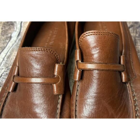 Bruno Magli Loafers Mens Shoes Size 7 Made in Italy Leather - Picture 6 of 15